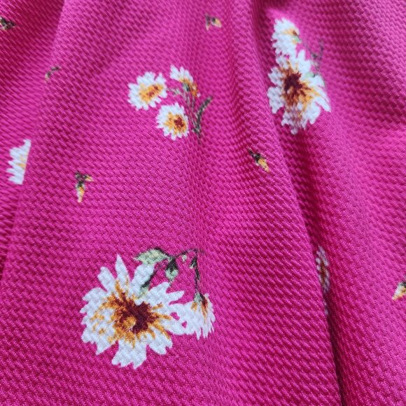 🌸 Knitworks Girls Pink Floral Dress – Size 12 – Elegant & Sweet! - Picture 2 of 9